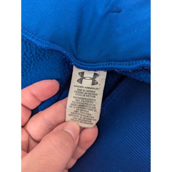 Under Armour Womens Medium Full Zip Hooded Athleisure Sweater - Picture 4 of 4